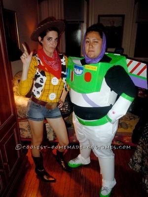 Toy Story Buzz and Woody Costumes