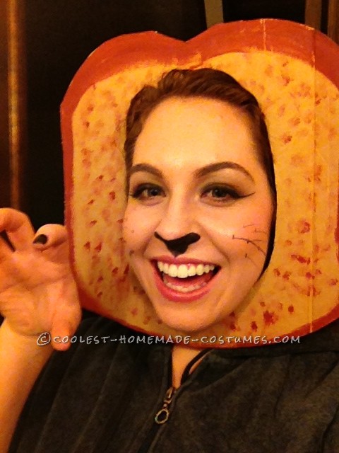 original last minute costume idea in bread cat meme cat costume 480x640